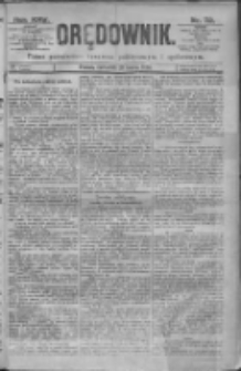 Orędownik: pismo dla spraw politycznych i spółecznych 1895.03.28 R.25 Nr72