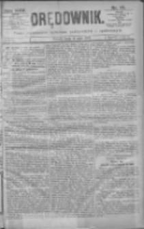 Orędownik: pismo dla spraw politycznych i spółecznych 1895.05.15 R.25 Nr111