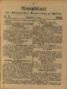 Amtsblatt der Königlichen Regierung zu Posen. 1888.01.10 Nro.2