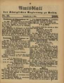 Amtsblatt der Königlichen Regierung zu Posen. 1888.03.06 Nro.10