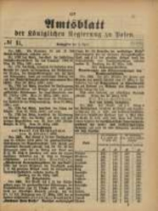 Amtsblatt der Königlichen Regierung zu Posen. 1888.04.03 Nro.14