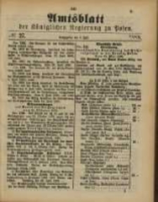 Amtsblatt der Königlichen Regierung zu Posen. 1888.07.03 Nro.27