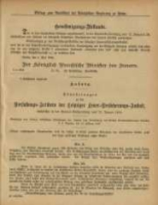 Abänderungen zu den Verfassung- Artikeln der Leipziger Neuer- Versicherung – Anstalt ... vom 12. Januar 1888