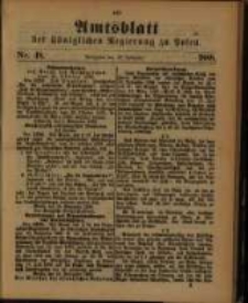 Amtsblatt der Königlichen Regierung zu Posen. 1888.11.27 Nro.48