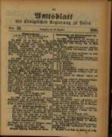 Amtsblatt der Königlichen Regierung zu Posen. 1888.12.25 Nro.52