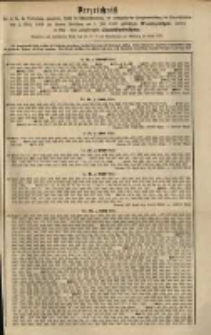 Verzeichniss der in der 5. … 2. März 1888 … am 1. Juli 1888 … 3 ½ prozentigen …