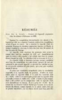 Résumés: Przegląd Sportowo-Lekarski 1930.07/12 R.2 Nr3/4