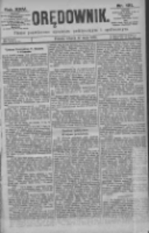 Orędownik: pismo dla spraw politycznych i sp&oacute;łecznych 1895.05.27 R.25 Nr121