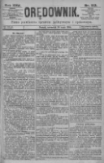 Orędownik: pismo dla spraw politycznych i spółecznych 1895.05.30 R.25 Nr123