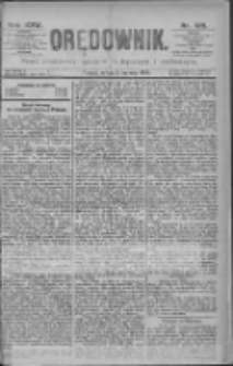 Orędownik: pismo dla spraw politycznych i spółecznych 1895.06.01 R.25 Nr125