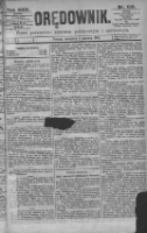 Orędownik: pismo dla spraw politycznych i spółecznych 1895.06.06 R.25 Nr128