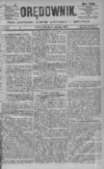 Orędownik: pismo dla spraw politycznych i sp&oacute;łecznych 1895.06.11 R.25 Nr132