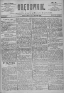 Orędownik: pismo dla spraw politycznych i spółecznych 1897.01.23 R.27 Nr18