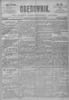 Orędownik: pismo dla spraw politycznych i spółecznych 1897.01.28 R.27 Nr22