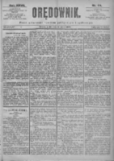 Orędownik: pismo dla spraw politycznych i spółecznych 1897.03.19 R.27 Nr64
