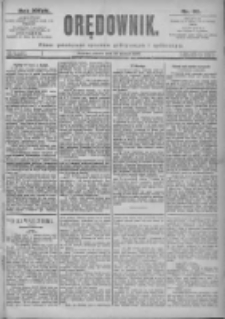 Orędownik: pismo dla spraw politycznych i spółecznych 1897.03.20 R.27 Nr65
