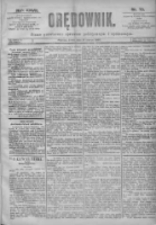 Orędownik: pismo dla spraw politycznych i spółecznych 1897.03.31 R.27 Nr73