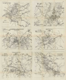 Die Grenzschlachten im Westen: mit vielen Skizzen im Text und zwölf Karten. Bd.1 Karte 6