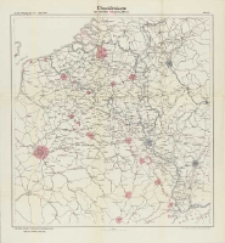 Der Marne-Feldzug: von der Sambre zur Marne: mit sieben Karten und elf Skizzen. Übersichtskarte des westlichen Kriegsschauplatzes Bd.3 Karte 1