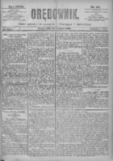 Orędownik: pismo dla spraw politycznych i spółecznych 1897.04.16 R.27 Nr87