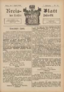 Kreis-Blatt des Kreises Posen-Ost 1894.04 07 Jg.7 Nr14
