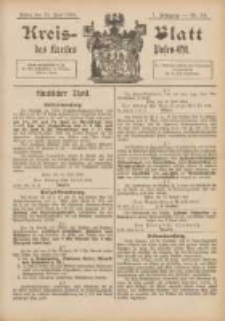 Kreis-Blatt des Kreises Posen-Ost 1894.06.16 Jg.7 Nr24