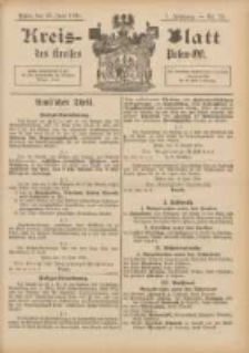 Kreis-Blatt des Kreises Posen-Ost 1894.06.23 Jg.7 Nr25