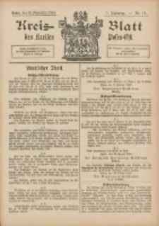 Kreis-Blatt des Kreises Posen-Ost 1894.11.10 Jg.7 Nr45
