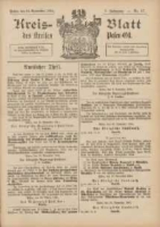 Kreis-Blatt des Kreises Posen-Ost 1894.11.24 Jg.7 Nr47