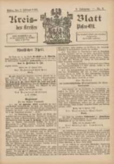 Kreis-Blatt des Kreises Posen-Ost 1895.02.02 Jg.8 Nr5