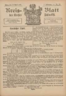 Kreis-Blatt des Kreises Posen-Ost 1895.04.13 Jg.8 Nr15