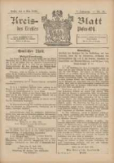 Kreis-Blatt des Kreises Posen-Ost 1895.05.04 Jg.8 Nr18
