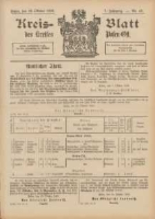 Kreis-Blatt des Kreises Posen-Ost 1895.10.26 Jg.8 Nr43