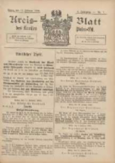 Kreis-Blatt des Kreises Posen-Ost 1896.02.15 Jg.9 Nr7
