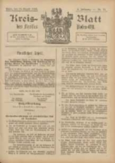 Kreis-Blatt des Kreises Posen-Ost 1896.08.15 Jg.9 Nr33