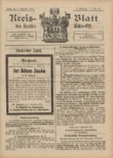 Kreis-Blatt des Kreises Posen-Ost 1896.12.05 Jg.9 Nr49