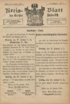 Kreis-Blatt des Kreises Posen-Ost 1902.01.18 Jg.14 Nr3
