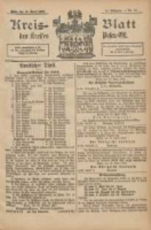 Kreis-Blatt des Kreises Posen-Ost 1902.04.19 Jg.14 Nr16