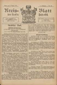 Kreis-Blatt des Kreises Posen-Ost 1902.08.02 Jg.14 Nr32