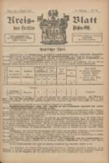 Kreis-Blatt des Kreises Posen-Ost 1902.08.09 Jg.14 Nr33