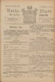 Kreis-Blatt des Kreises Posen-Ost 1902.09.27 Jg.14 Nr41