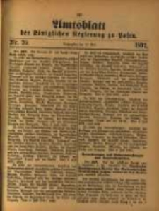 Amtsblatt der Königlichen Regierung zu Posen. 1892.04.05 Nro.14