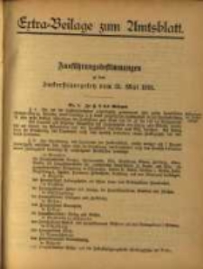 Extra = Beilage zum Amtsblatt