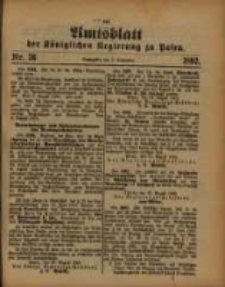 Amtsblatt der Königlichen Regierung zu Posen. 1892.09.06 Nro.36