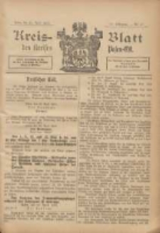 Kreis-Blatt des Kreises Posen-Ost 1903.04.25 Jg.15 Nr17
