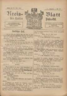 Kreis-Blatt des Kreises Posen-Ost 1903.05.30 Jg.15 Nr22
