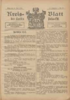 Kreis-Blatt des Kreises Posen-Ost 1903.06.20 Jg.15 Nr25