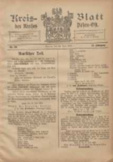 Kreis-Blatt des Kreises Posen-Ost 1903.07.18 Jg.15 Nr30