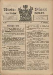 Kreis-Blatt des Kreises Posen-Ost 1903.08.16 Jg.15 Nr34