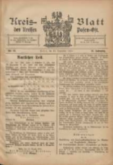 Kreis-Blatt des Kreises Posen-Ost 1903.09.19 Jg.15 Nr39